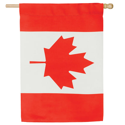 Canada House Applique Flag red white maple leaf design Evergreen Enterprises on Tampa Home & Garden Store