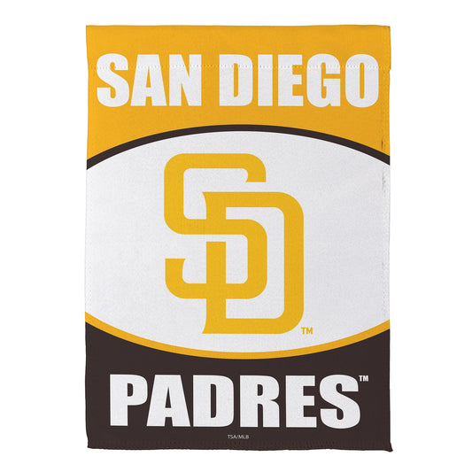 San Diego Padres Suede Garden Flag - Tampa Home & Garden Store