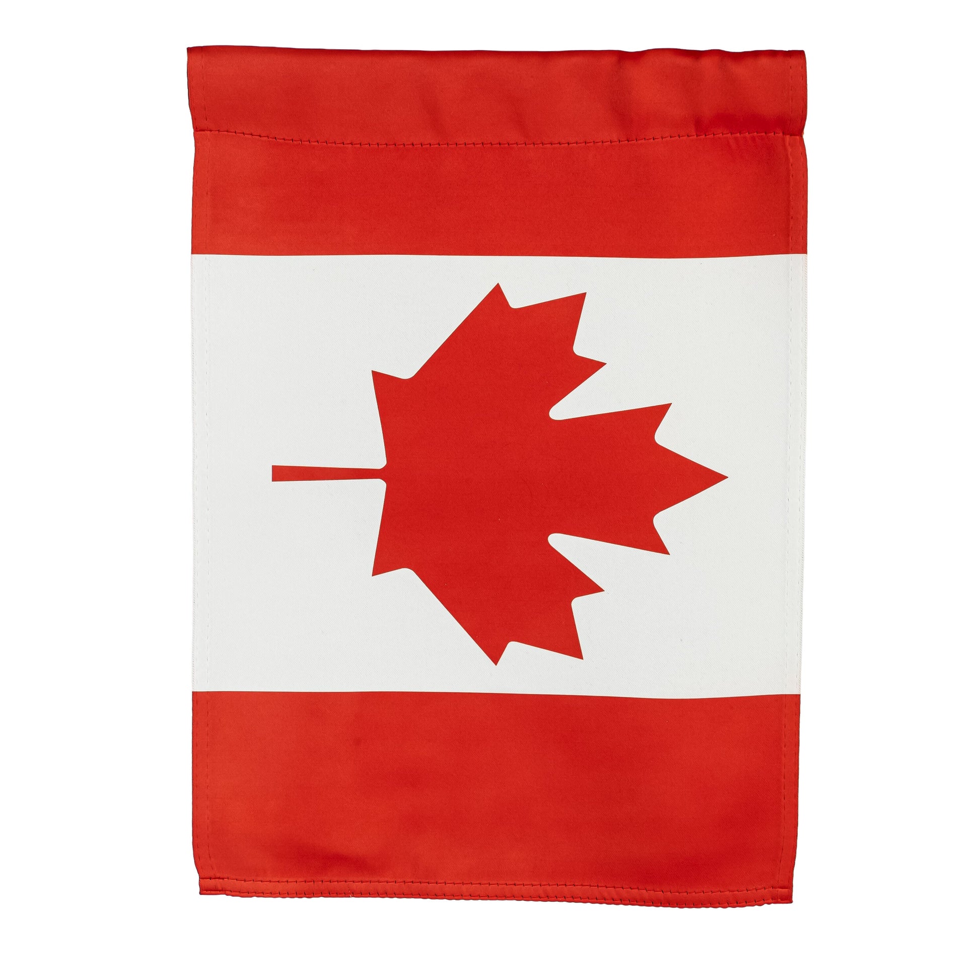 Canada Garden Suede Flag red and white with maple leaf on Tampa Home & Garden Store