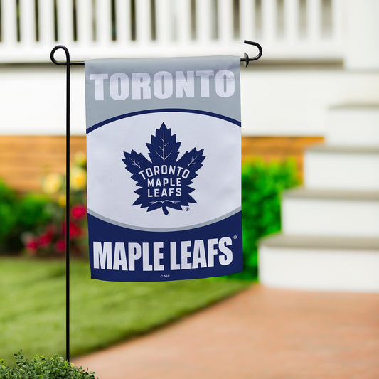 Toronto Maple Leafs Suede Flag, GDN - Tampa Home & Garden Store
