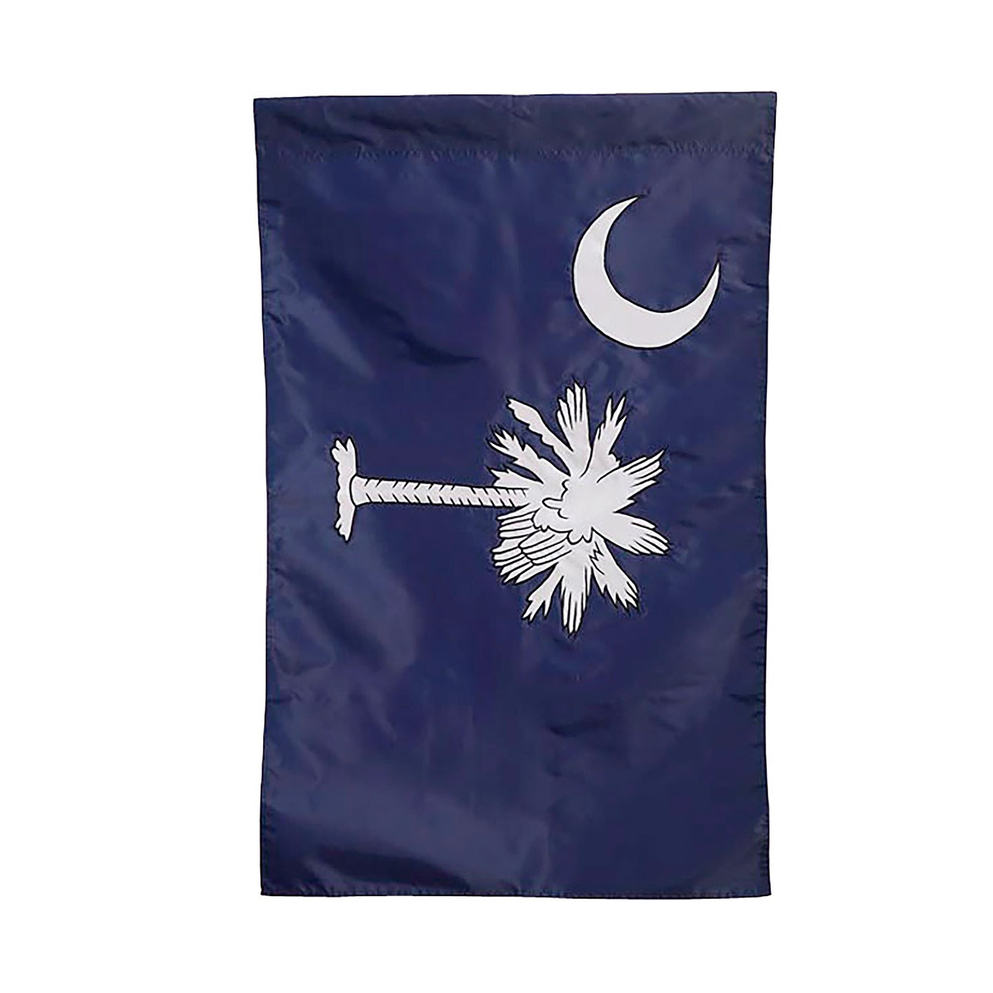 South Carolina House Applique Flag blue field with white crescent and palmetto on Tampa Home & Garden Store