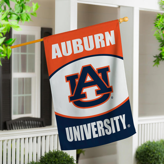 Auburn University Suede House Flag - Tampa Home & Garden Store
