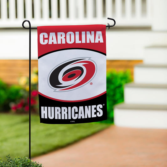 Carolina Hurricanes Suede Garden Flag - Tampa Home & Garden Store