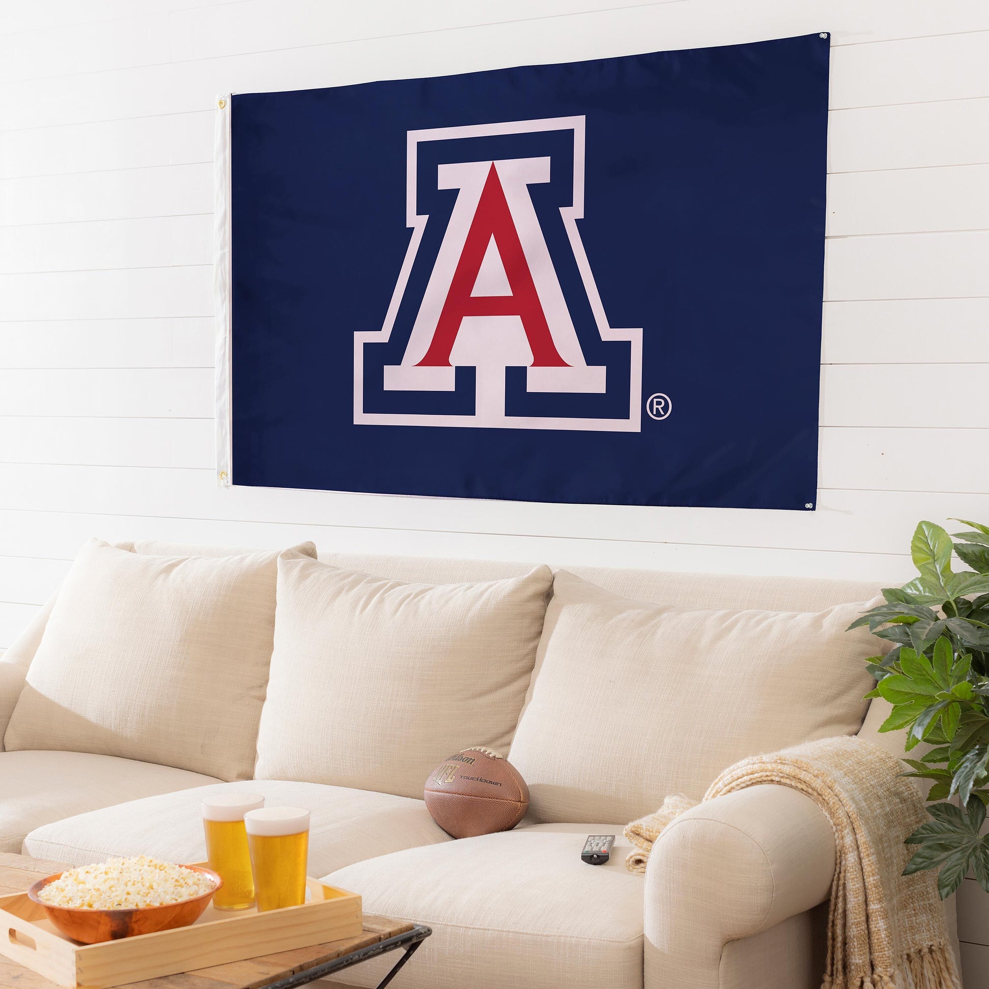University of Arizona single-sided sublimated flag 3x5 with 2 grommets Evergreen Enterprises on Tampa Home & Garden Store