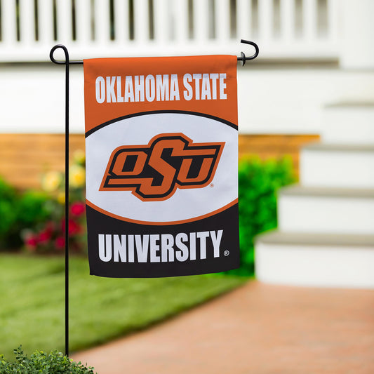 Oklahoma State University Suede Garden Flag - Tampa Home & Garden Store