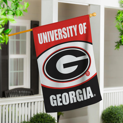 Bandera de la Casa de Gamuza de la Universidad de Georgia