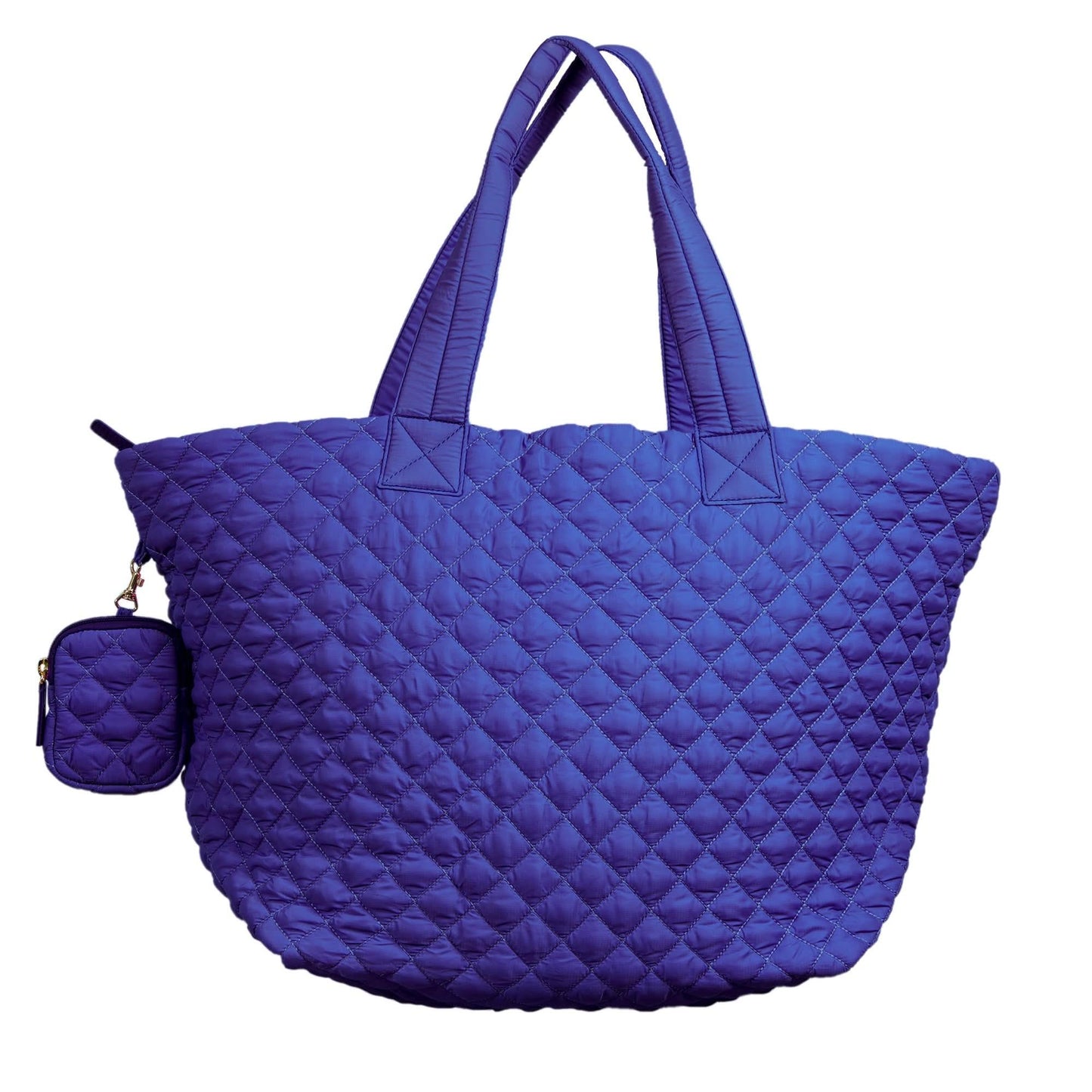 Sac cabas matelassé en nylon Alyssa Jumbo – Léger, spacieux et prêt à voyager
