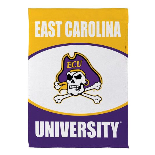 East Carolina University Suede Garden Flag - Tampa Home & Garden Store