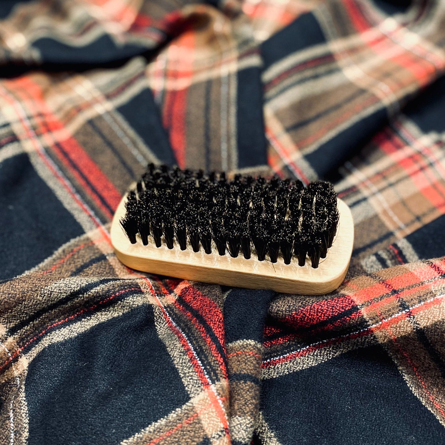 Laser Engraved Men's Boar's Hair Beechwood Brush - Tampa Home & Garden Store