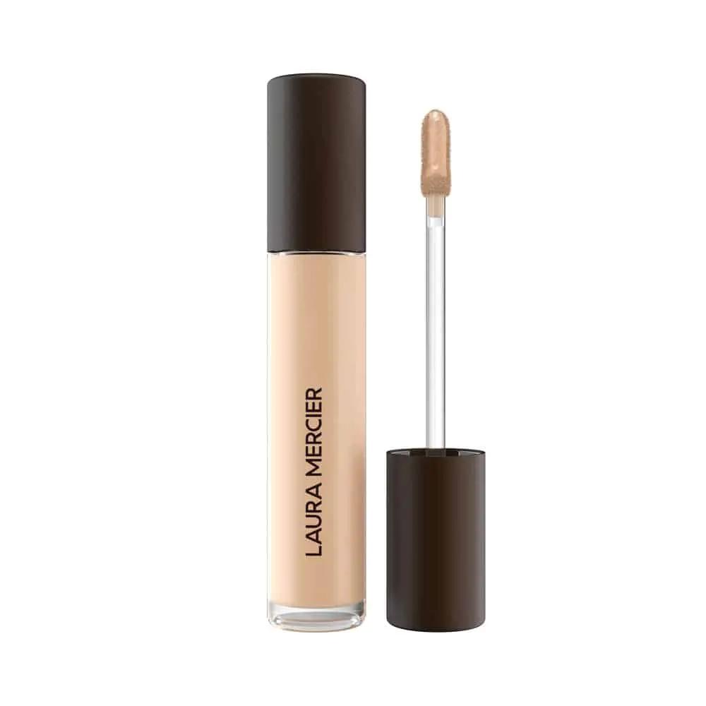 Laura Mercier Flawless Fusion Concealer bottle with applicator wand in beige shade on Tampa Home & Garden Store