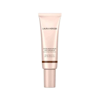 Laura Mercier Tinted Moisturizer Light Revealer SPF 25 tube in pale pink packaging on Tampa Home & Garden Store