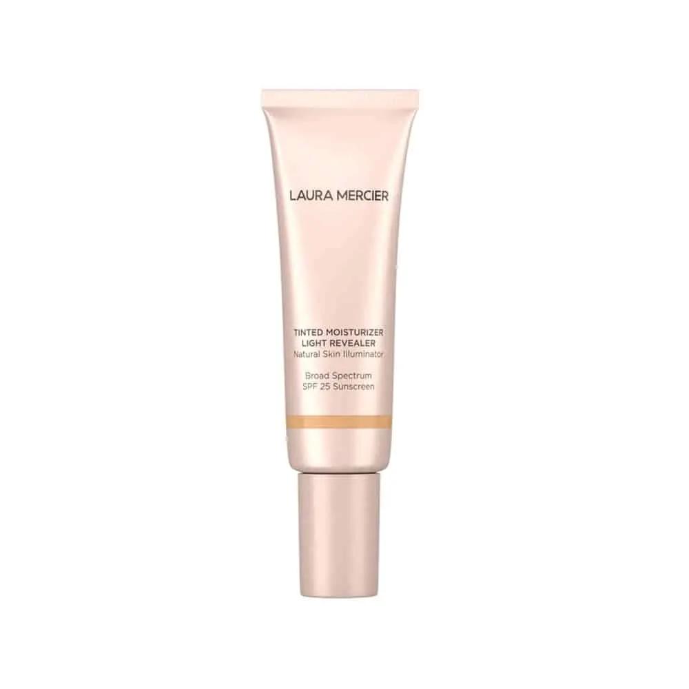 Laura Mercier tinted moisturizer Light Revealer, soft peach-rose tube with SPF 25 on Tampa Home & Garden Store
