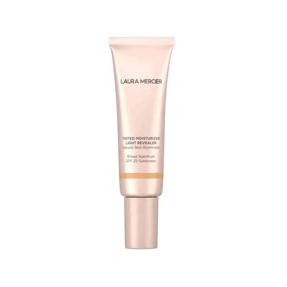 Laura Mercier tinted moisturizer Light Revealer, soft peach-rose tube with SPF 25 on Tampa Home & Garden Store