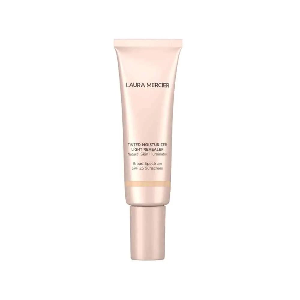 Laura Mercier tinted moisturizer Light Revealer tube in rose gold packaging SPF 25 on Tampa Home & Garden Store