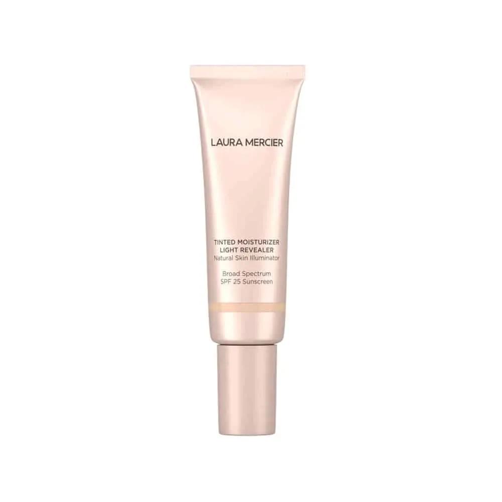 Laura Mercier tinted moisturizer Light Revealer SPF25 in a rose-gold tube on Tampa Home & Garden Store