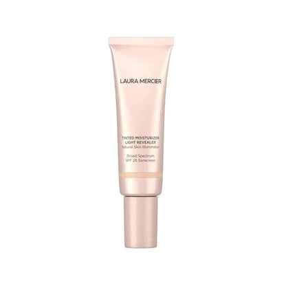 Laura Mercier tinted moisturizer Light Revealer SPF25 in a rose-gold tube on Tampa Home & Garden Store