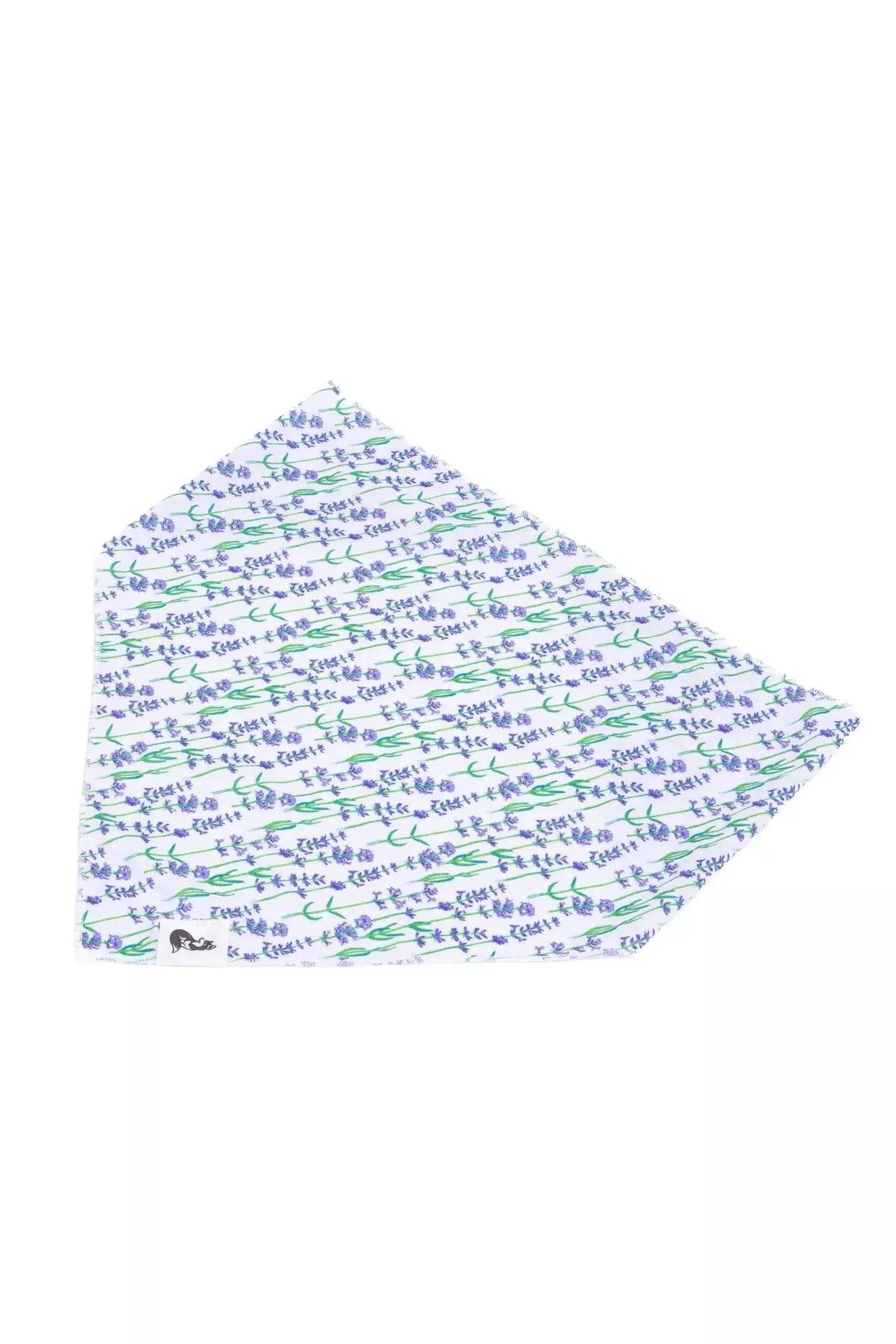Lavender Blooms Dog Bandana - Tampa Home & Garden Store