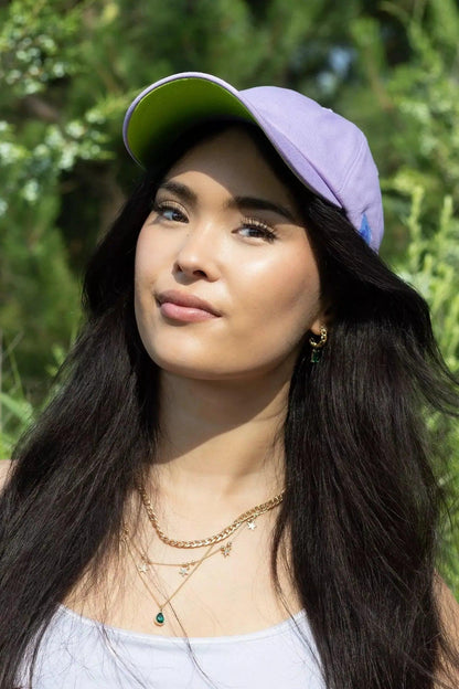 Lavender Garden Relaxed Baseball Cap - Tampa Home & Garden Store