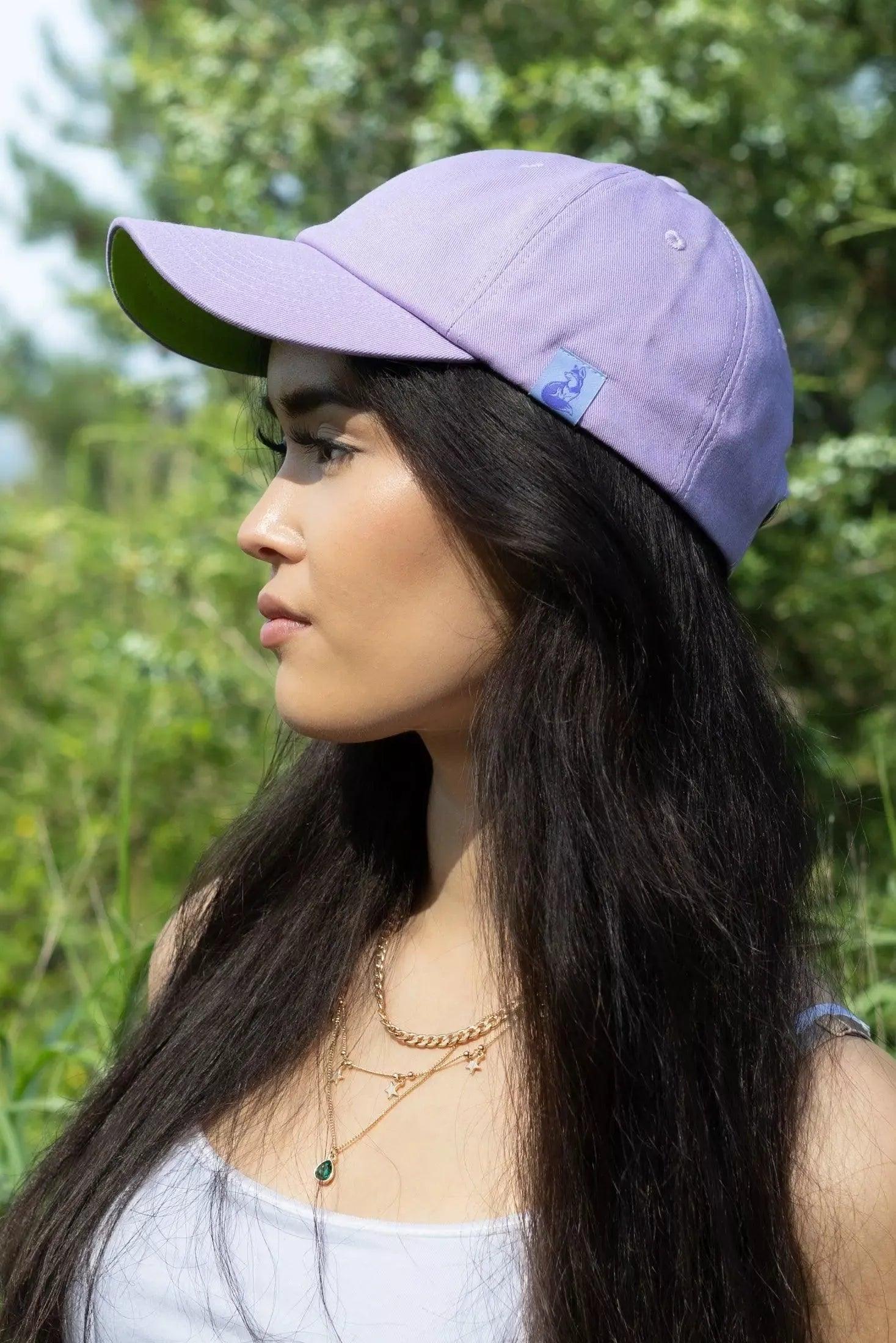 Lavender Garden Relaxed Baseball Cap - Tampa Home & Garden Store