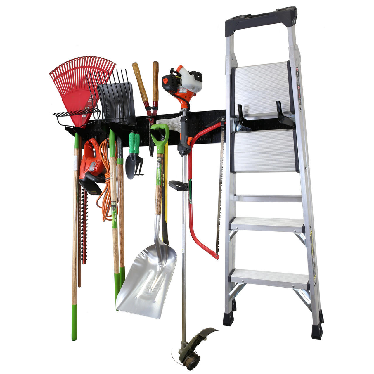 Garage Wall Tool Storage Rack and Accessories