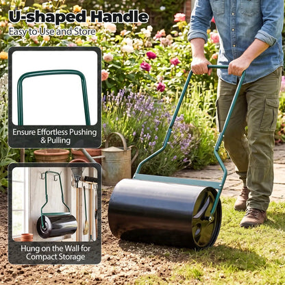 12 Gallon Lawn Roller With U Shape Handle