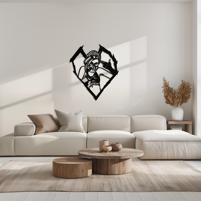 League of Legends Jinx Metal Wall Art – LOL Character Black Metal Decor- KAF560 - Tampa Home & Garden Store