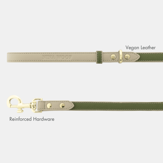 Leash 4ft - Vegan Leather - Copenhagen - Tampa Home & Garden Store