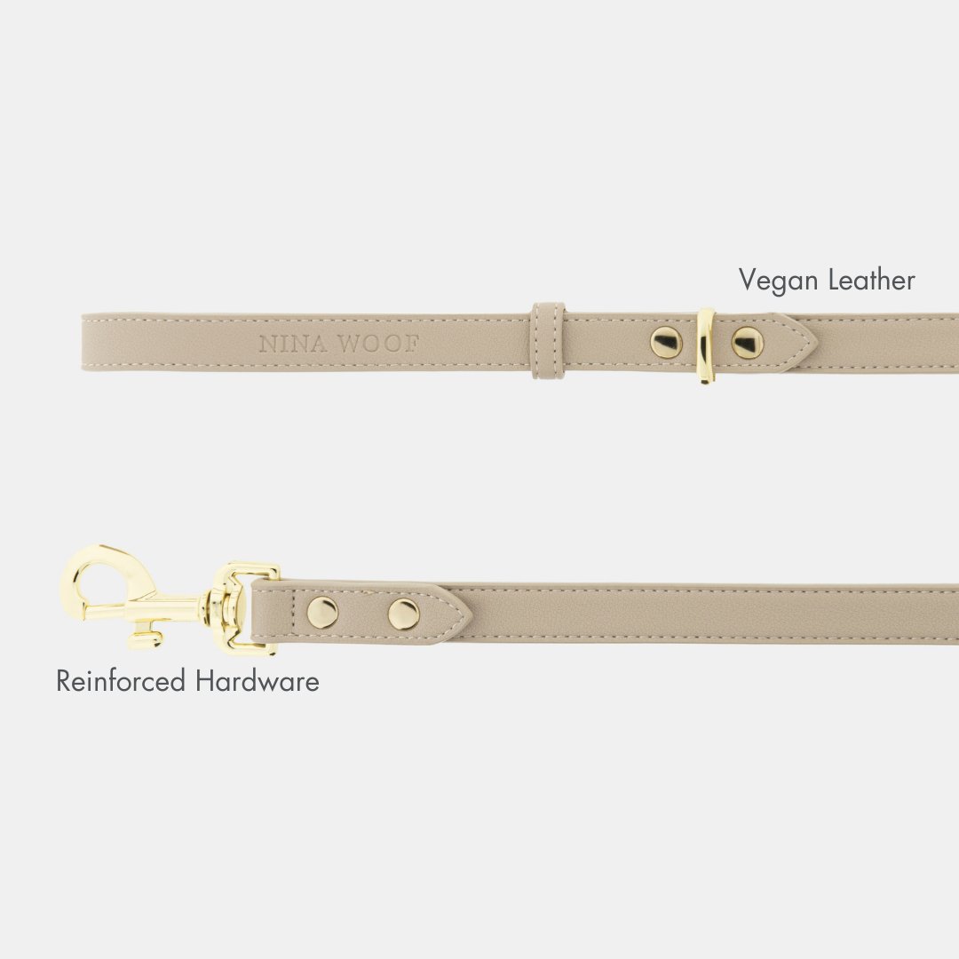 Leash 4ft - Vegan Leather - Cupertino - Tampa Home & Garden Store