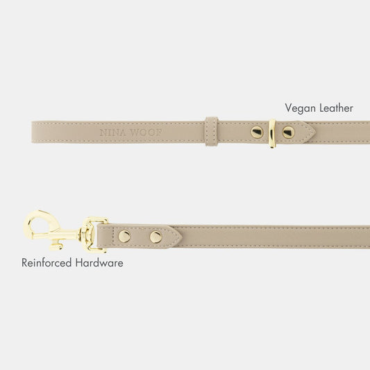Leash 4ft - Vegan Leather - Cupertino - Tampa Home & Garden Store
