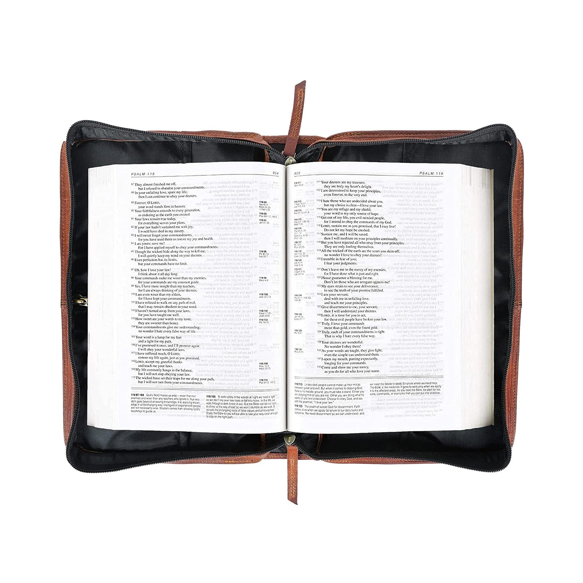 Leather Book Cover - Tampa Home & Garden Store