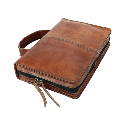 Leather Book Cover - Tampa Home & Garden Store