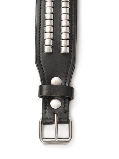 Leather Collar with Designer Studs - Tampa Home & Garden Store