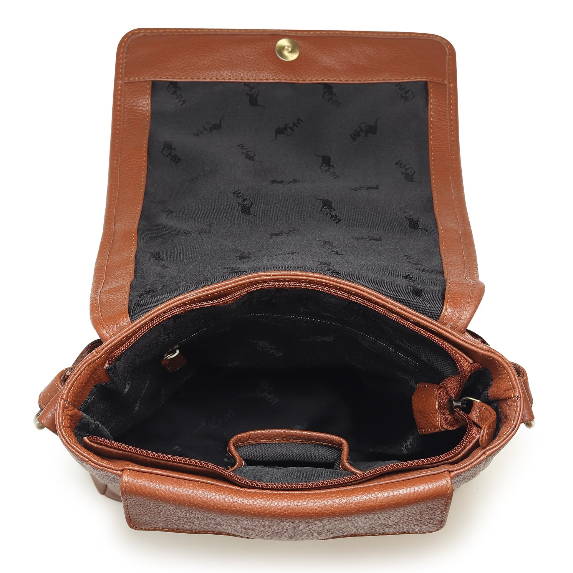 Leather Crossbody Bag for Travel Work - Tampa Home & Garden Store