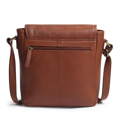 Leather Crossbody Bag for Travel Work - Tampa Home & Garden Store