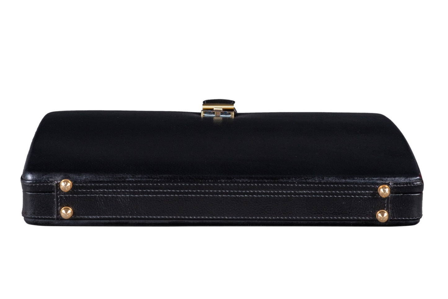 Leather Executive Men's Leather Attache Briefcase - Black - Tampa Home & Garden Store