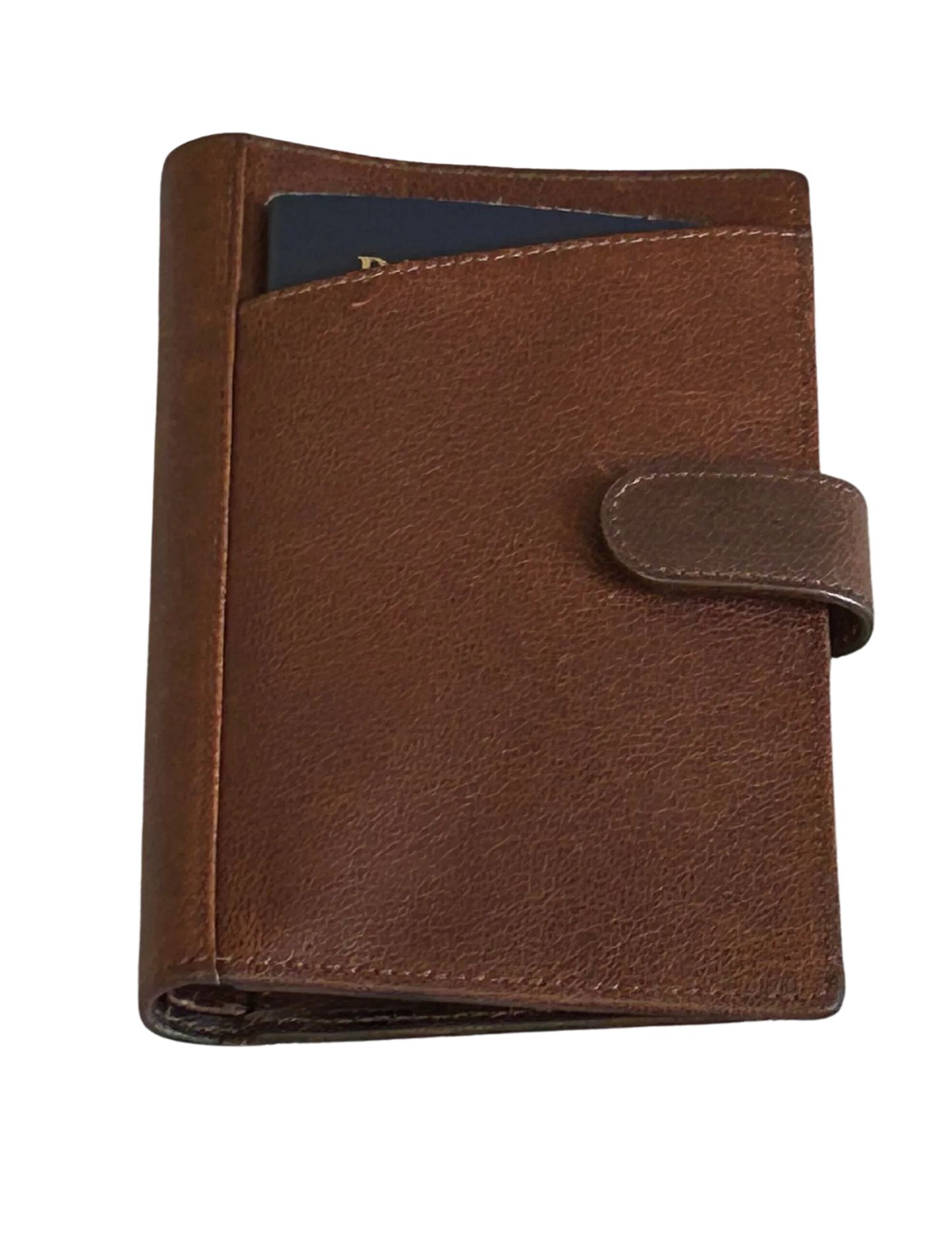 Cambridge Full-Grain Leather Passport Wallet