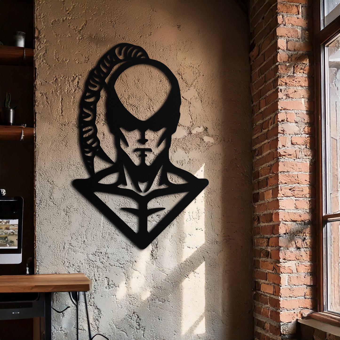 Lee Sin Wall Art - Minimalist Metal Design Inspired by League of Legends- KAF487 - Tampa Home & Garden Store
