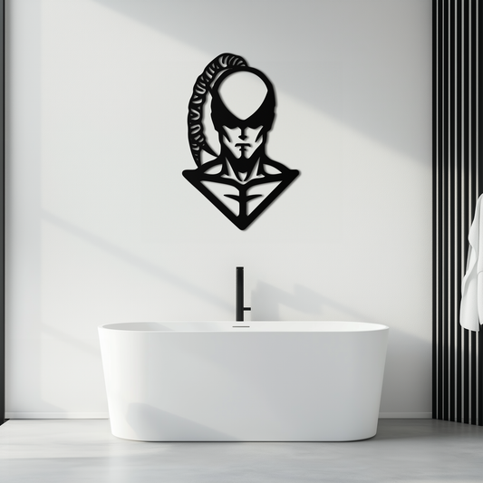 Lee Sin Wall Art - Minimalist Metal Design Inspired by League of Legends- KAF487 - Tampa Home & Garden Store