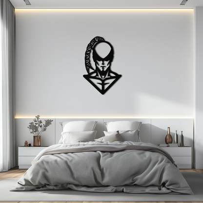 Lee Sin Wall Art - Minimalist Metal Design Inspired by League of Legends- KAF487 - Tampa Home & Garden Store