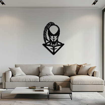 Lee Sin Wall Art - Minimalist Metal Design Inspired by League of Legends- KAF487 - Tampa Home & Garden Store