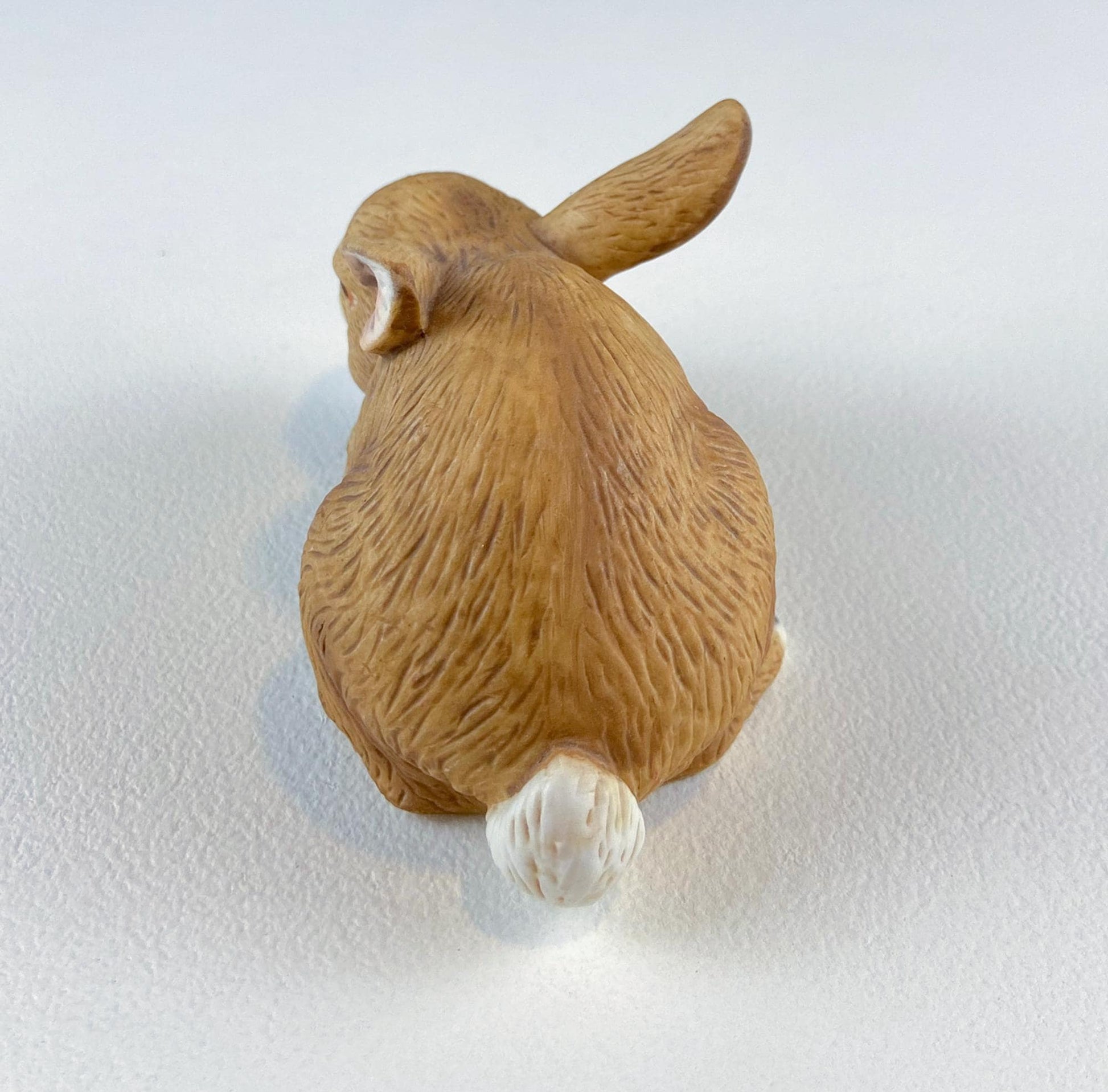 Lefton Brown Porcelain Bunny. Small Cute Hand Painted Rabbit Statuette. Easter Celebration. Gift for Him Her Kid Bunny Collector. - Tampa Home & Garden Store