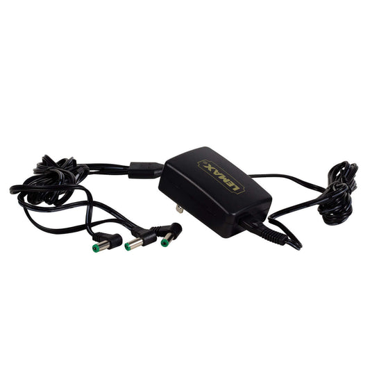 Lemax Power Adapter - 4.5V - Black - 3 plugs - Tampa Home & Garden Store
