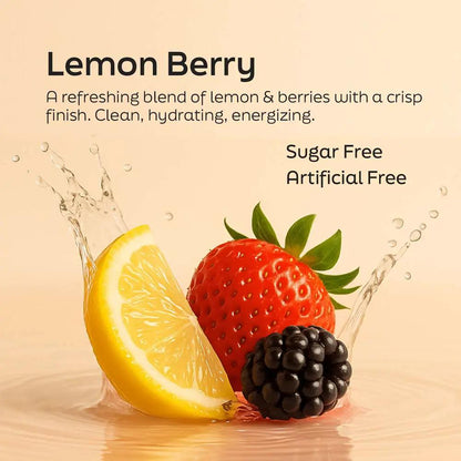 Growing Together Bundle hydrating multivitamin by Root'd lemon berry flavor with lemon slice on Tampa Home & Garden Store