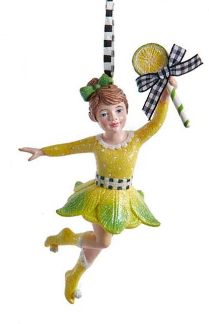 Lemonade Fairy Ornament - Lemon Lollipop - Tampa Home & Garden Store