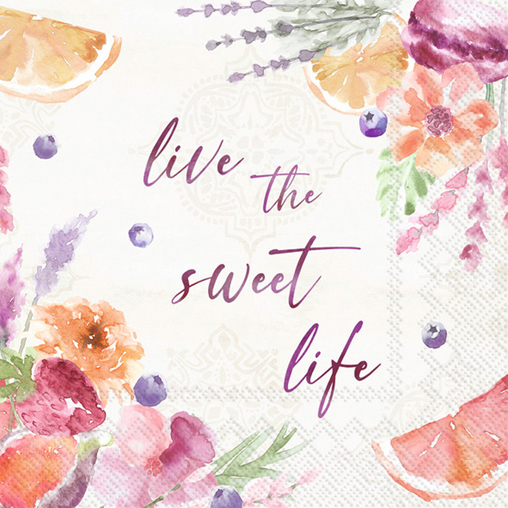 Lete Cream - Cocktail Napkin - Tampa Home & Garden Store