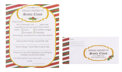 Letter to Santa Stationary - Tampa Home & Garden Store