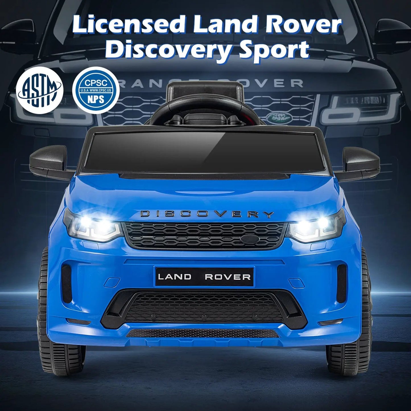 Licensed Land Rover Kids Ride On Car 12V Battery