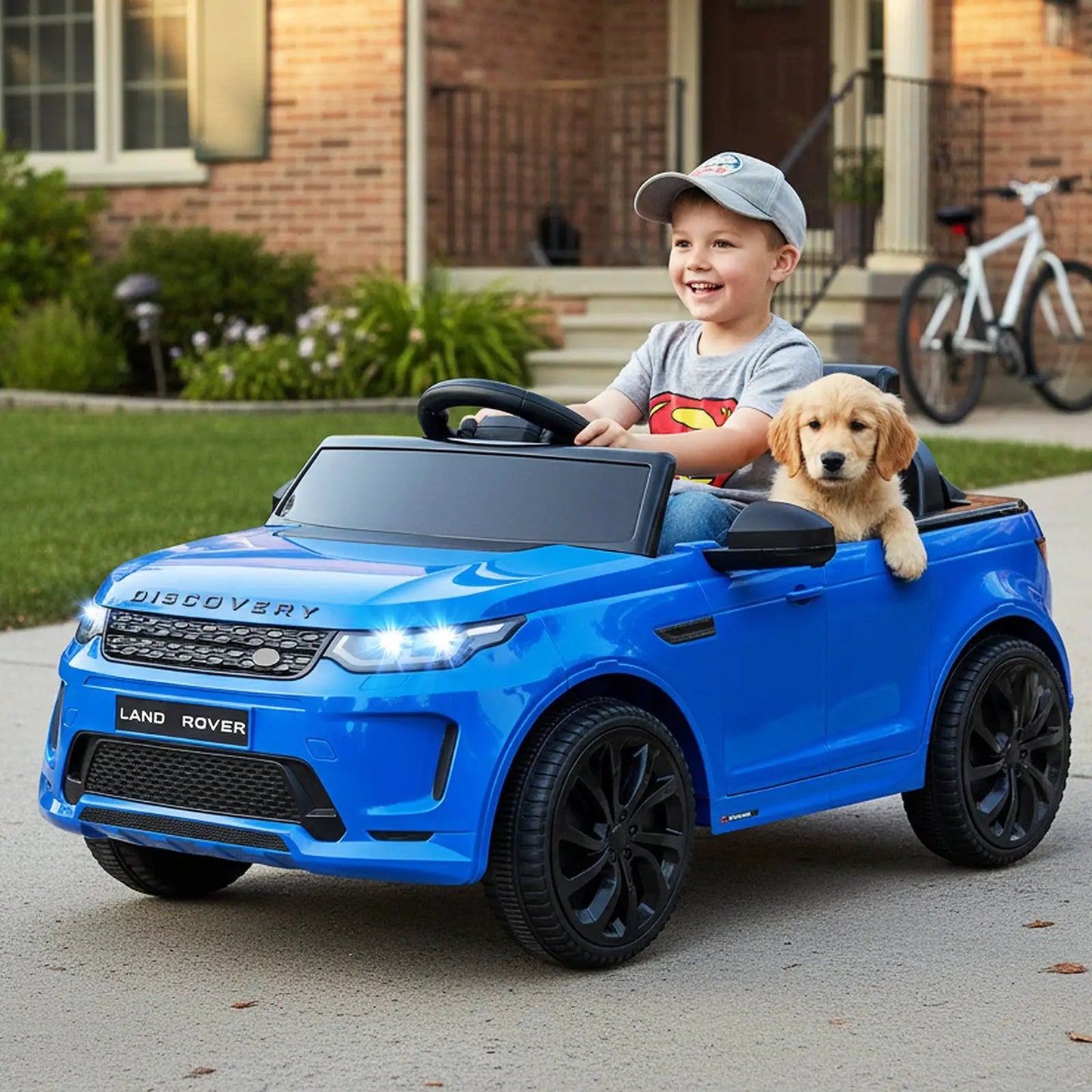 Licensed Land Rover Kids Ride On Car 12V Battery