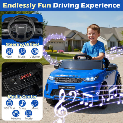 Licensed Land Rover Kids Ride On Car 12V Battery
