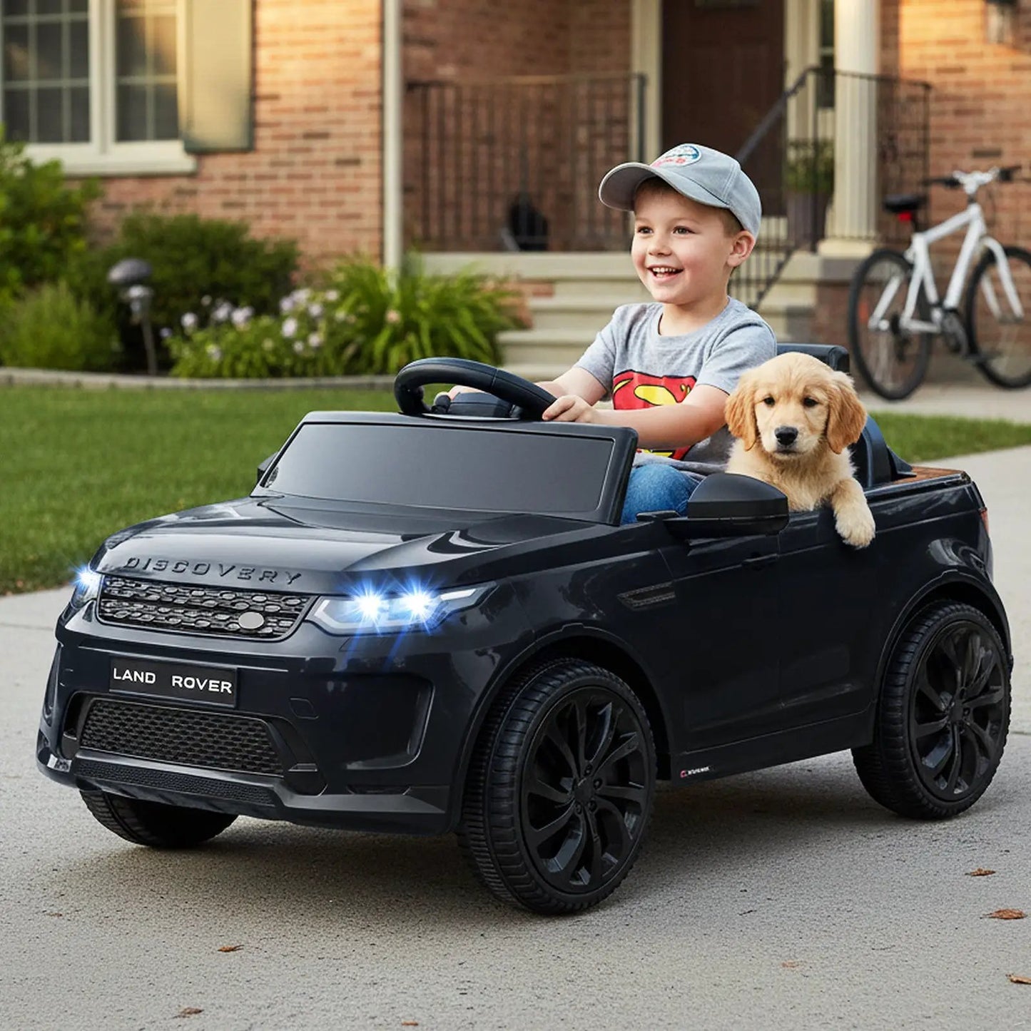 Licensed Land Rover Kids Ride On Car 12V Battery